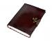 Handmade Leather Journal Blank Book Side Staching With C- Lock Leather Journal